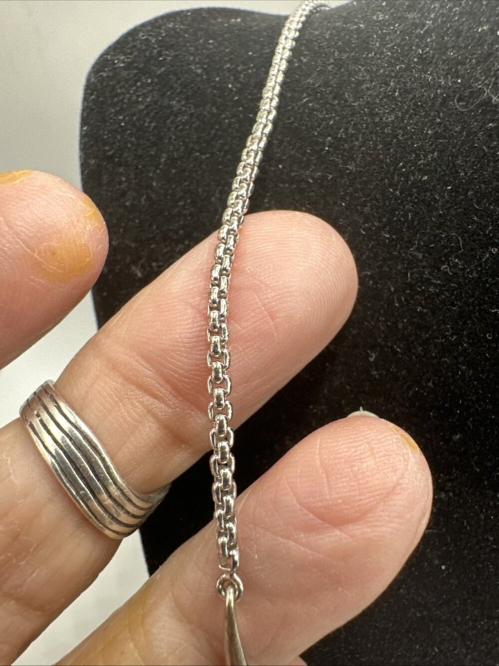 Kendra Scott Adjustable Scott Scottie Silver Tone Pava Cz - Picture 6 of 14